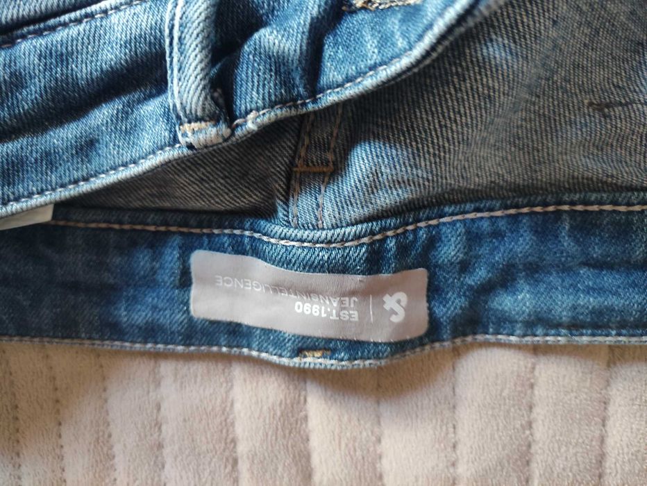 młodzieżowe niebieskie spodnie jeansowe Jack & Jones
