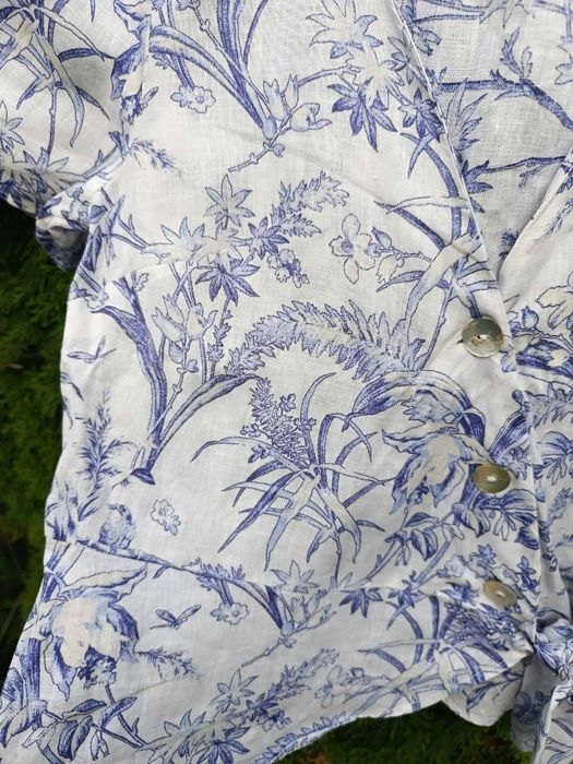 Сорочка блузка блуза льон лляна H&M