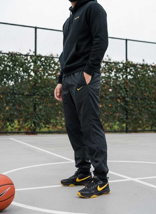ВІДПРАВКА НАЛОЖКОЮ | Черные Штаны Nike Nocta | Спортивні Штани Найк
