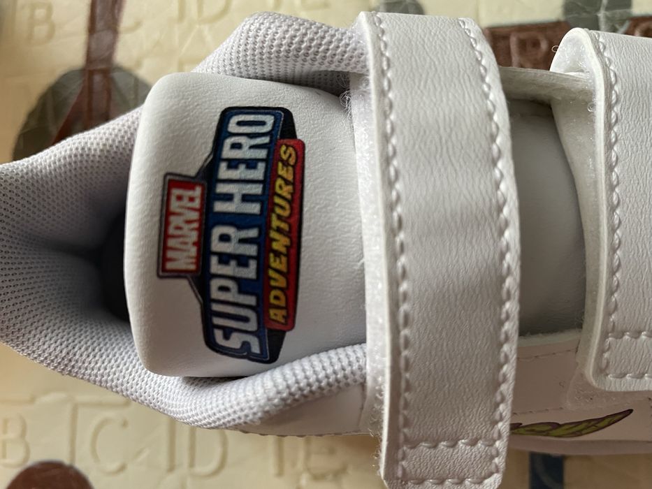 Дитячі кеди білі Adidas, адідас 23р