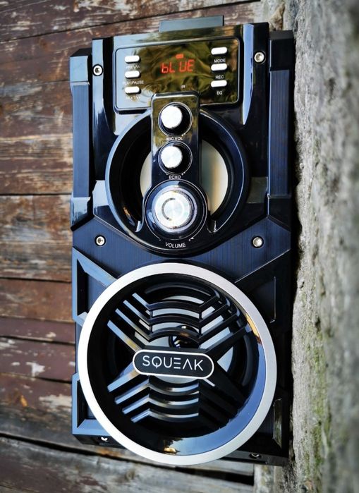 Kolumna nagłośnienie radio karaoke akumulator mikrofon