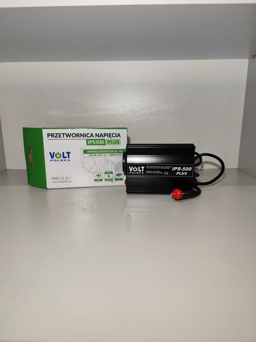 Przetwornica 12>230V VOLT IPS-500PLUS12 500/350W +5V (USB) WYPRZEDAŻ!