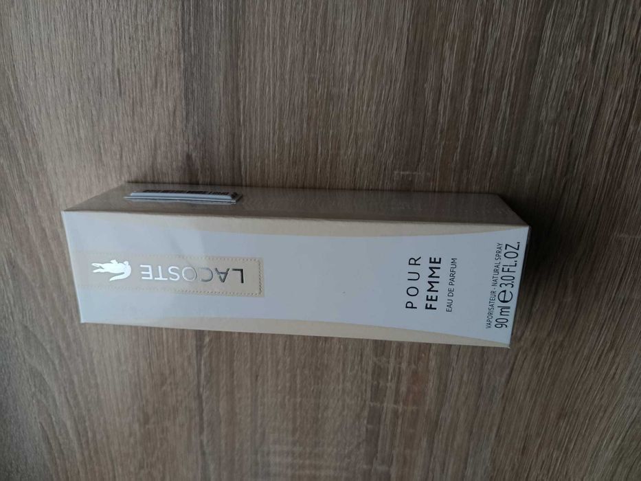 Perfumy damskie Lacoste Pour Femme 90 ml - kwiatowe, bardzo ładne