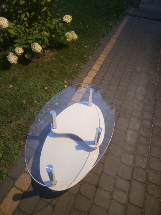 Stolik kawowy, szklany