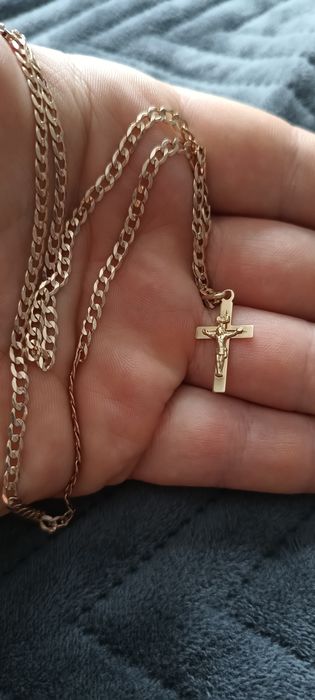 Krzyżyk złoty 585 14k