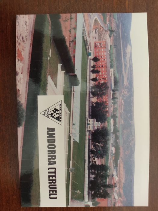 Postal estádio de Andorra
