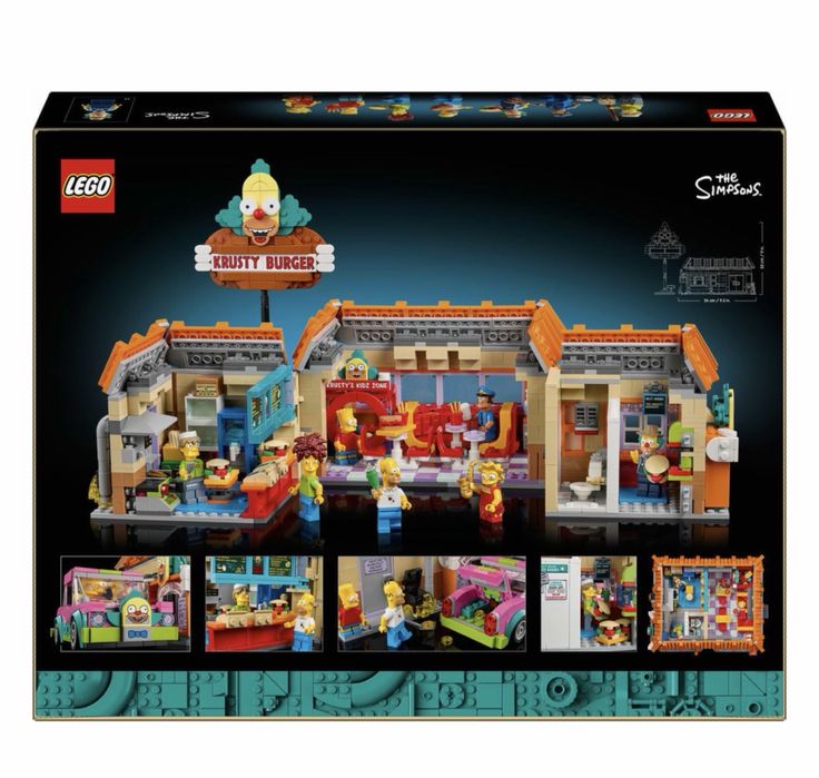 LEGO  Icons The Simpsons™: Krusty Бургер (10352)