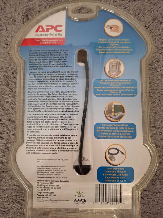APC Biometric Device447092941307269121