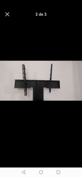 Suporte para TV, muito elegante, para casa ou num espaço aberto ao púb