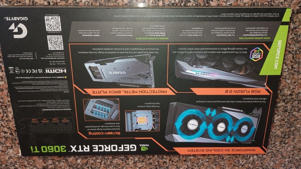 RTX 3060 Ti Gigabyte Gaming OC Pro