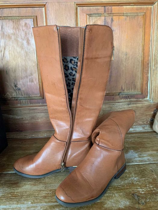 Botas camel XTI de mulher