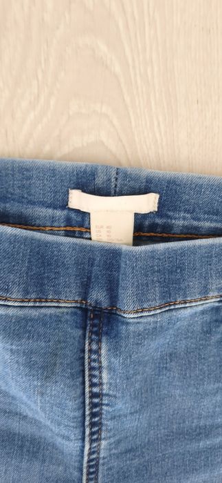 Jeansy jegginsy damskie l h&m 40