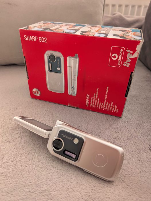 Японский мобильный SHARP 902 Flip телефон раскладушка Раритет Винтаж