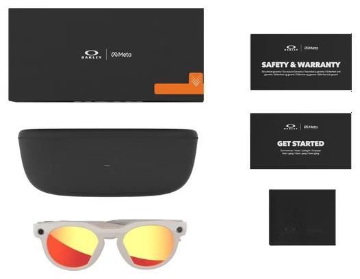 Oakley Meta HSTN warm gray prizm ruby ФОП Оригінал