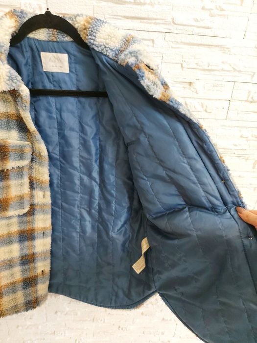 Тепла куртка сорочка Zara