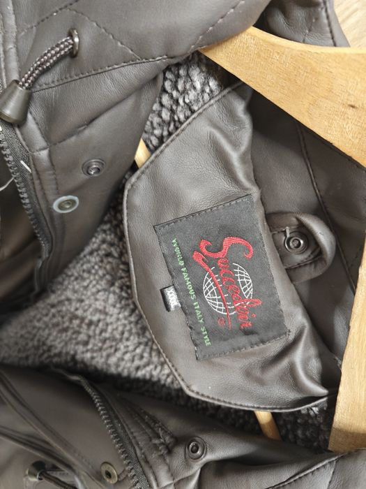 Nowa kurtka męska skóra Eco