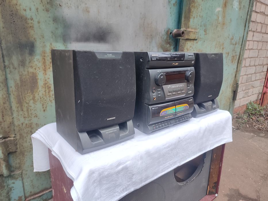 ‼️  Муз центр Samsung MAX-445 (РАБОЧИЙ!) ‼️