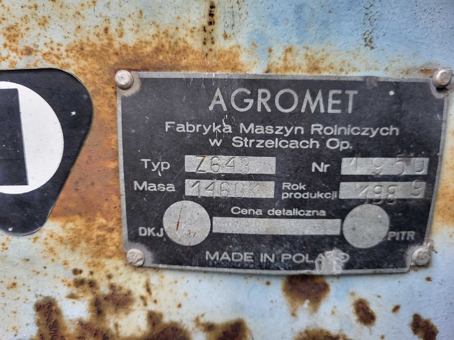 Kombajn bolko 1989