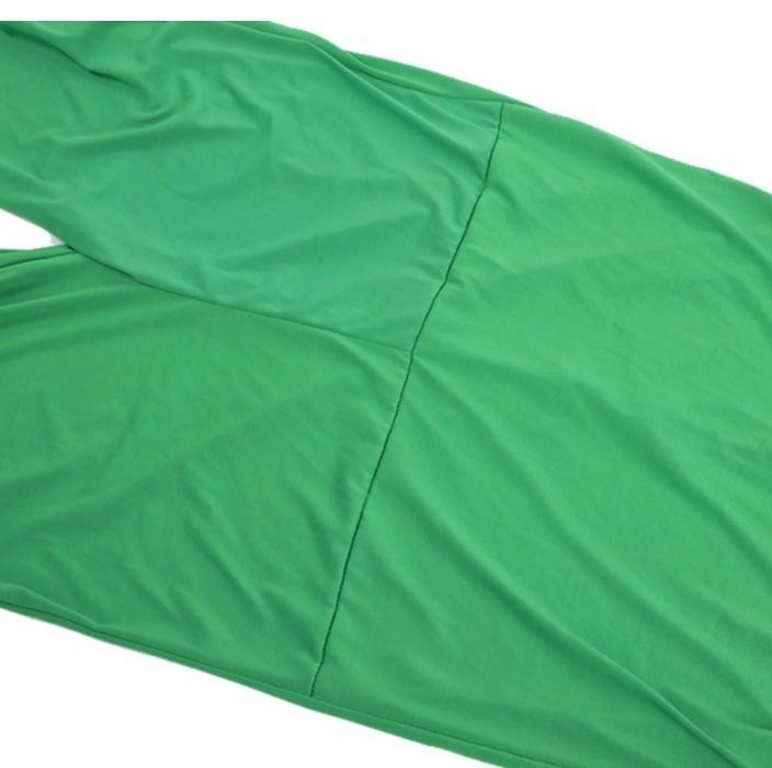 Fato chroma verde para efeitos especiais de vídeo