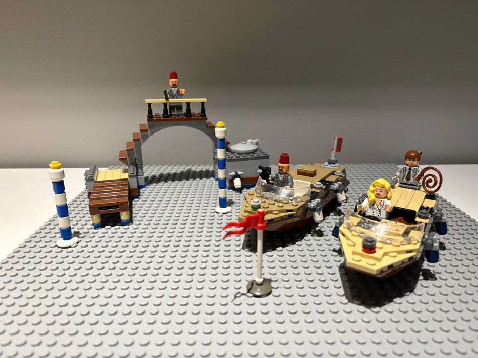 LEGO Indiana Jones 7197 Pościg w Wenecji