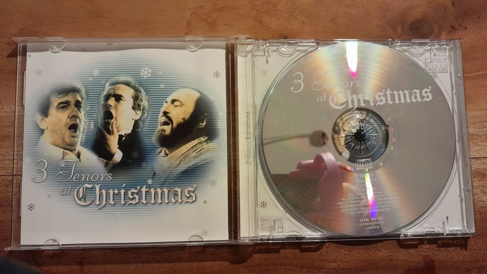 Cd 3 Tenors at Christmas Domingo Carreras e Pavarotti