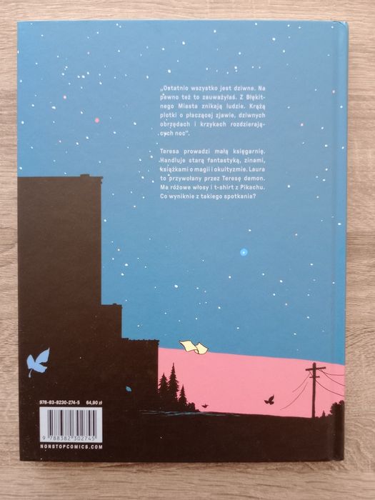 Powieść graficzna komiks "Nocny krzyk"