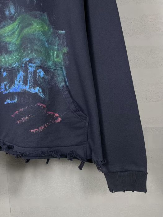 Худи BALENCIAGA оверсайз унисекс черная