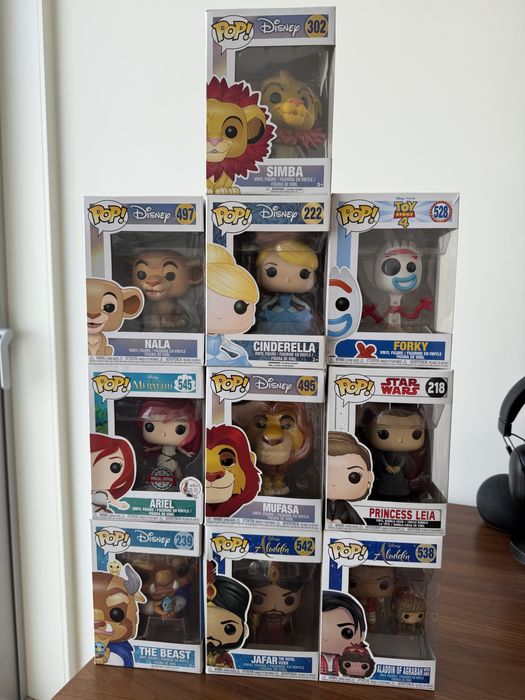 Lote Funko Pop Star Wars / Disney