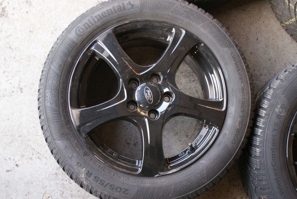 KołaZIMA FORD Focus Mondeo C-max 205/55r16 Continental 8mm