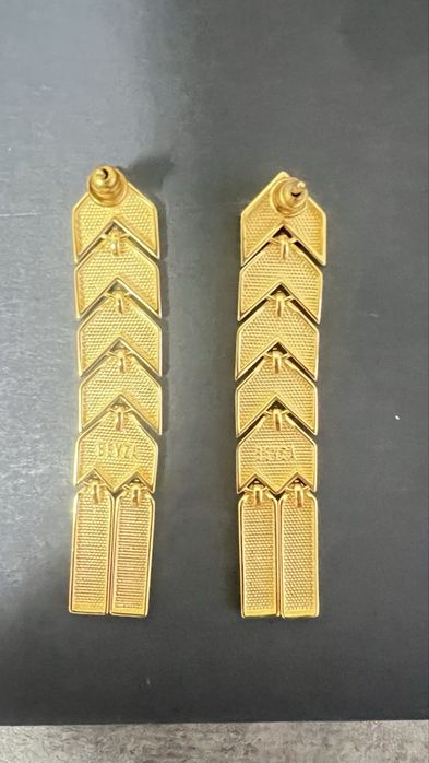 Серьги золотые Bevza