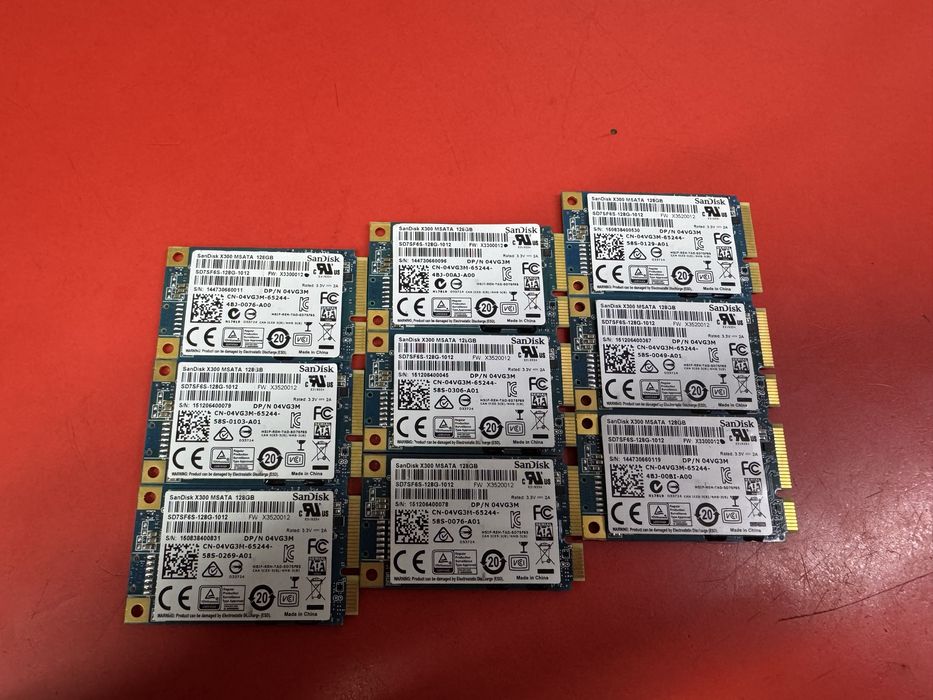 SSD SanDisk x300 128GB mSata