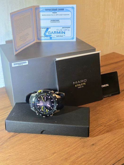 Годинник Garmin Marq Athlete Gen 2, стан нового годинника