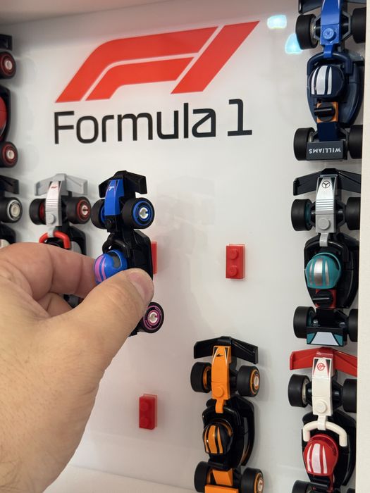Quadro exposição para coleção lego mini F1 - 71049