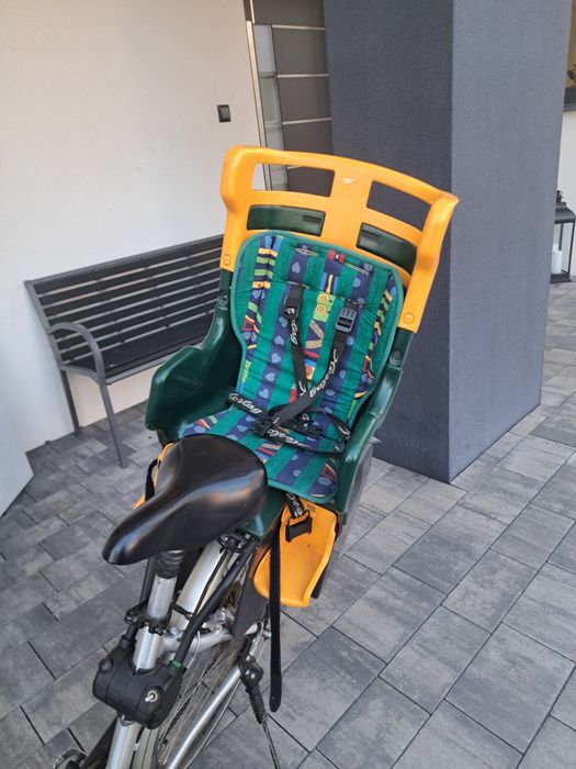 Krzesełko na rower dziecięce fotelik na bagażnik