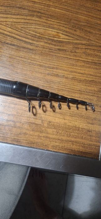 Vendo ou troco cana pesca bóia 7m por cana spinning ou fundo