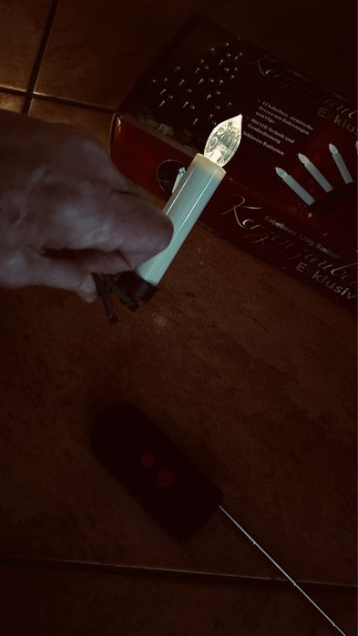 Bezprzewodowe lampki choinkowe led