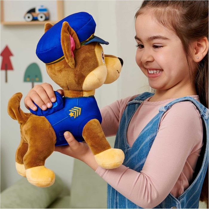 Інтерактивний Чейз Paw Patrol Talking Chase Interactive Plush Гонщик
