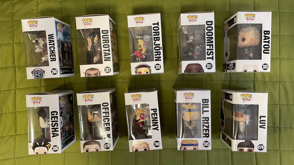 Funko Pop! коллекция — 10 фигурок