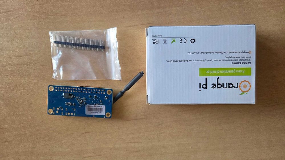 Orange Pi Zero 2 W 1GB RAM Wi‑Fi BT + GPIO + 2 x Radiator 100% miedź SBC Linux serwer smart home