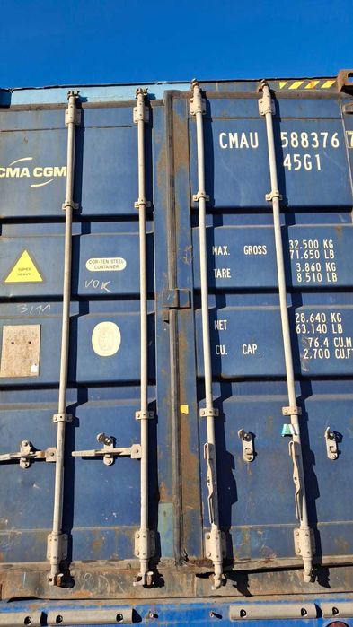 Okazja uszkodzony kontener morski magazynowy 40 HC TANIO