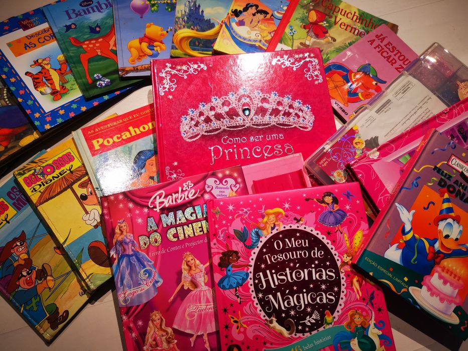 Livros infantis para desocupar