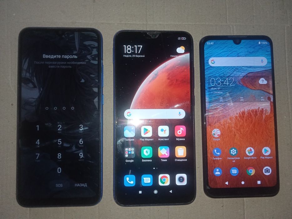Xiaomi Redmi 9c  2/32 gb ; ZTE Blade A5  2/32 gb