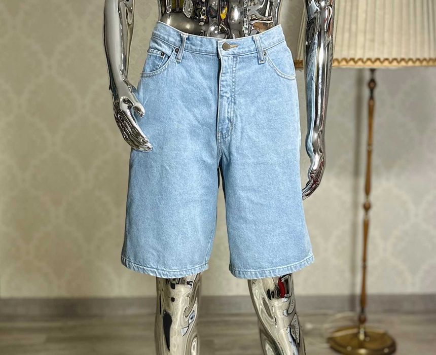Krótkie Spodenki Jeans John F.Gee Vintage 1990 błękitne rozmiar 38 / M