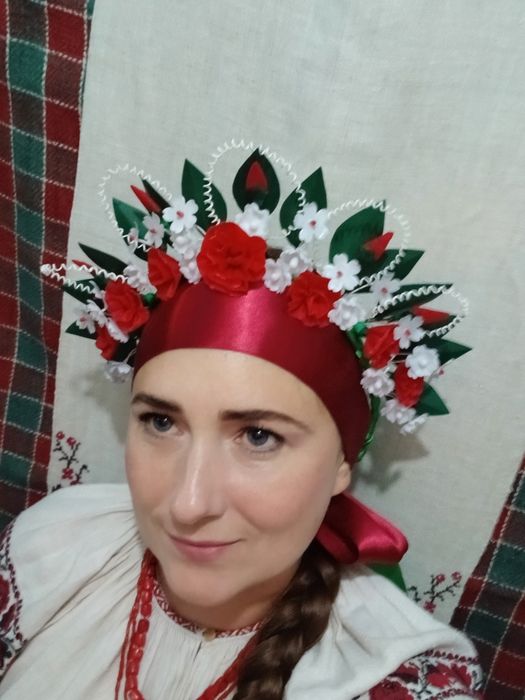 Традиційний полтавський восковий вінок
