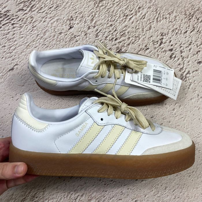 ie9107 оригінал нові жіночі кеди adidas sambae og platform xlg
