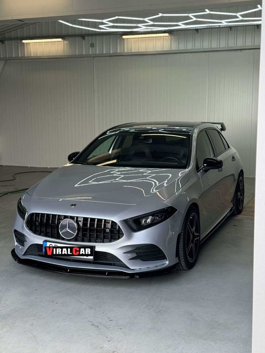 Dokładka Splitter Mercedes W177 V177 CZARNY POŁYSK