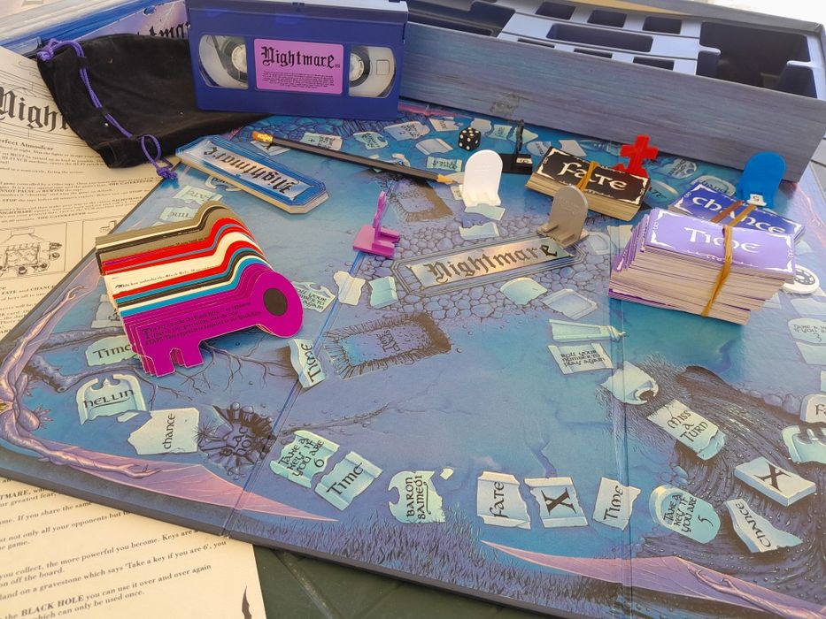 Jogo tabuleiro Nightmare colecionador