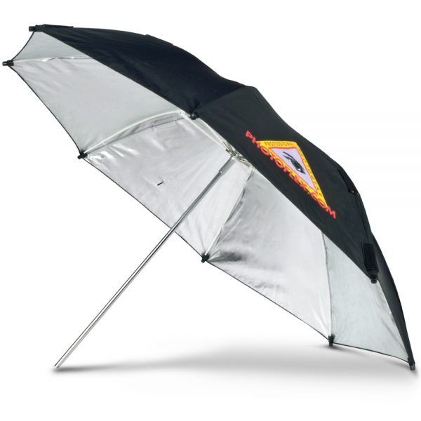 Photoflex Sombrinha prateada ajustável ADH45