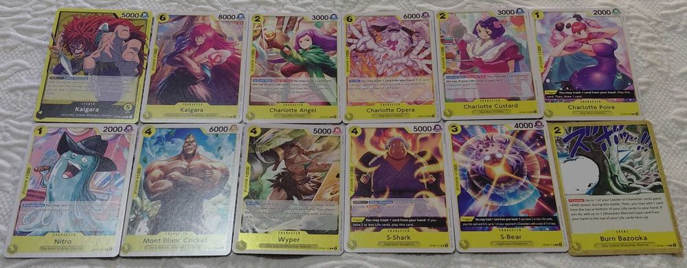 Lote De 82 Cartas One Piece TCG OP08