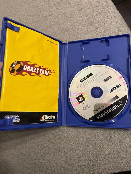 Gra crazy TAXI PS2